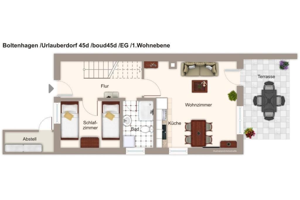 Urlauberdorf Urlauberdorf 45D Villa Boltenhagen Kültér fotó